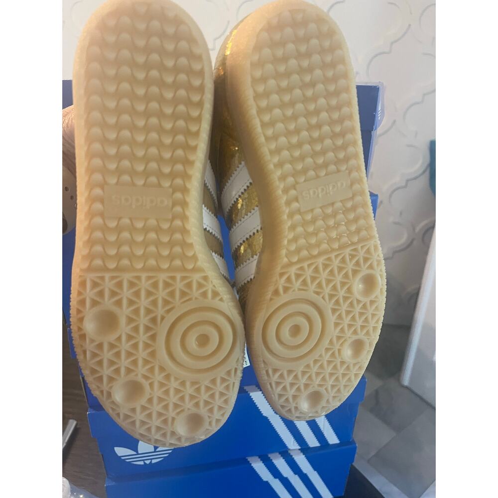 NEW ADIDAS ORIGINALS Samba OG Women's 10 Gold  KI5719 - Picture 8 of 9